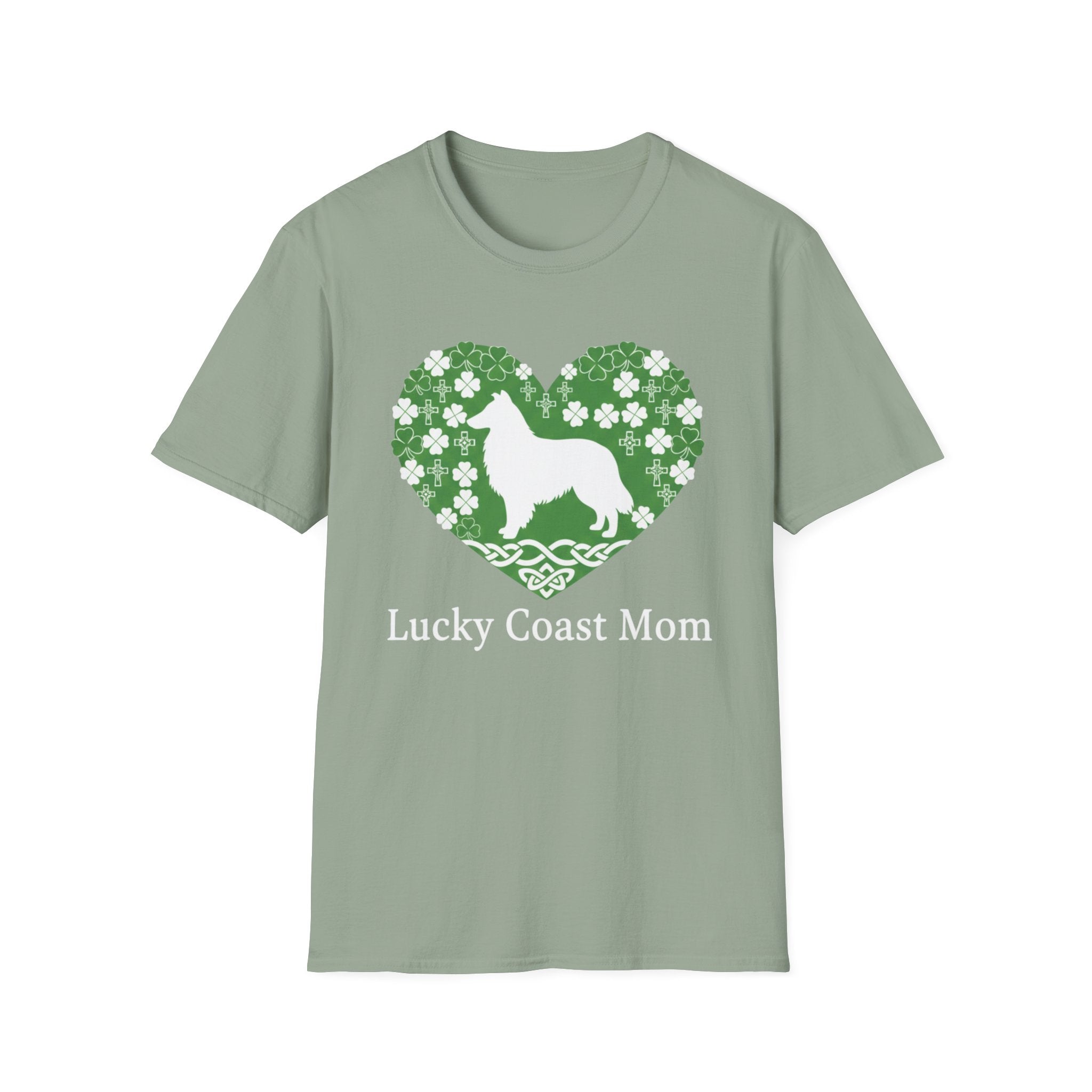 Lucky Coast Mom Sheltie T-Shirt