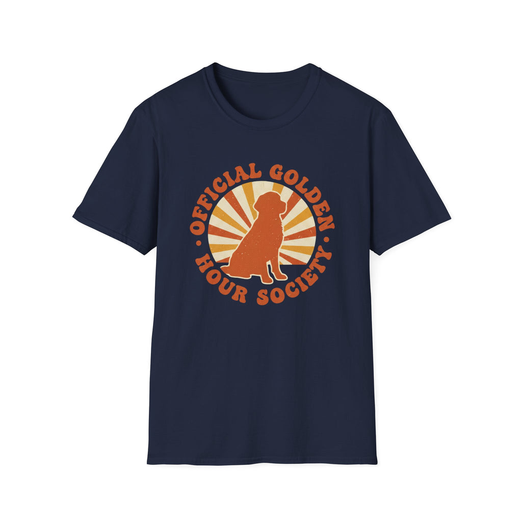 Official Golden Hour Society Golden Retriever T-Shirt