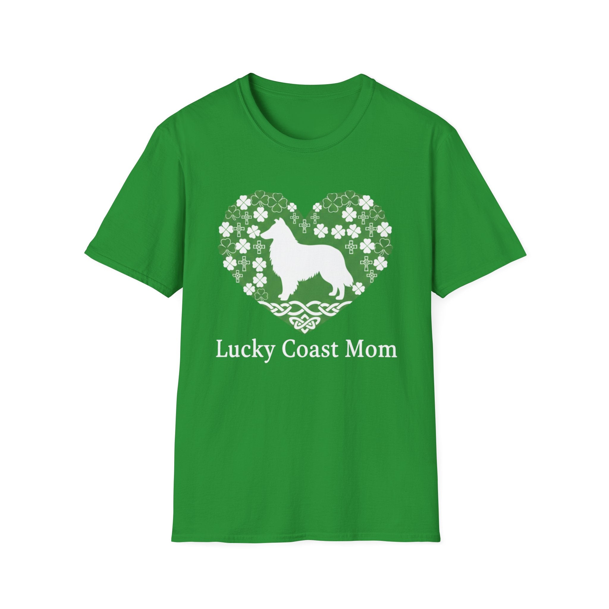 Lucky Coast Mom Sheltie T-Shirt
