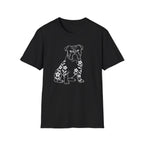 English Bulldog And Flowers T-Shirt