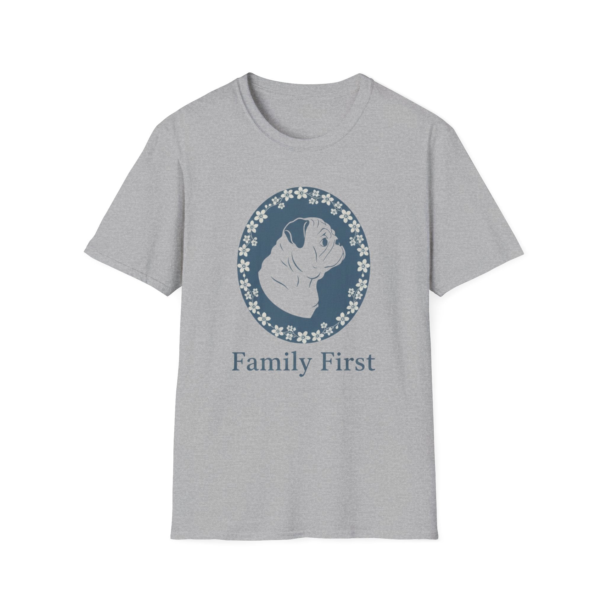 Family First Pug T-Shirt