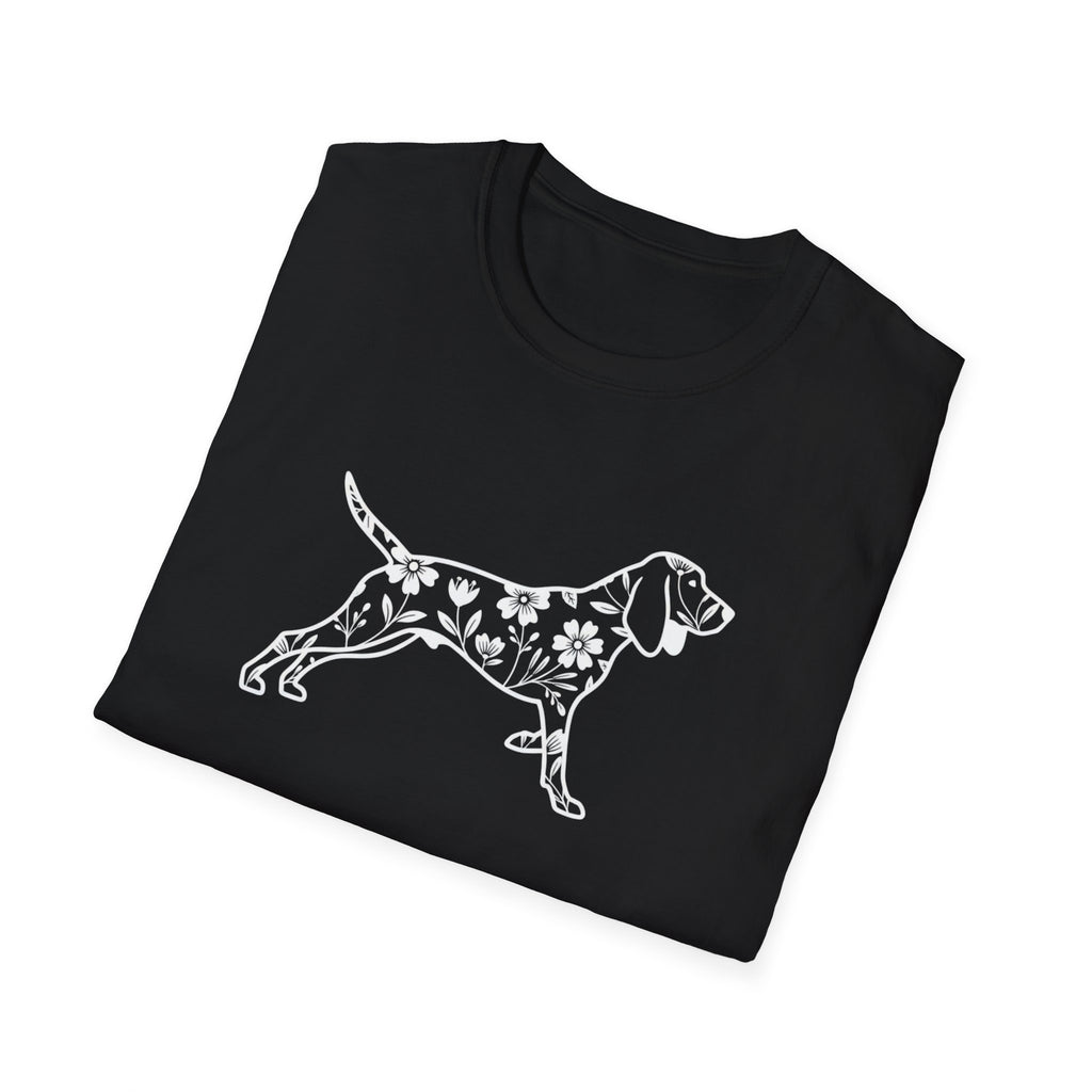 Flower Beagle T-Shirt