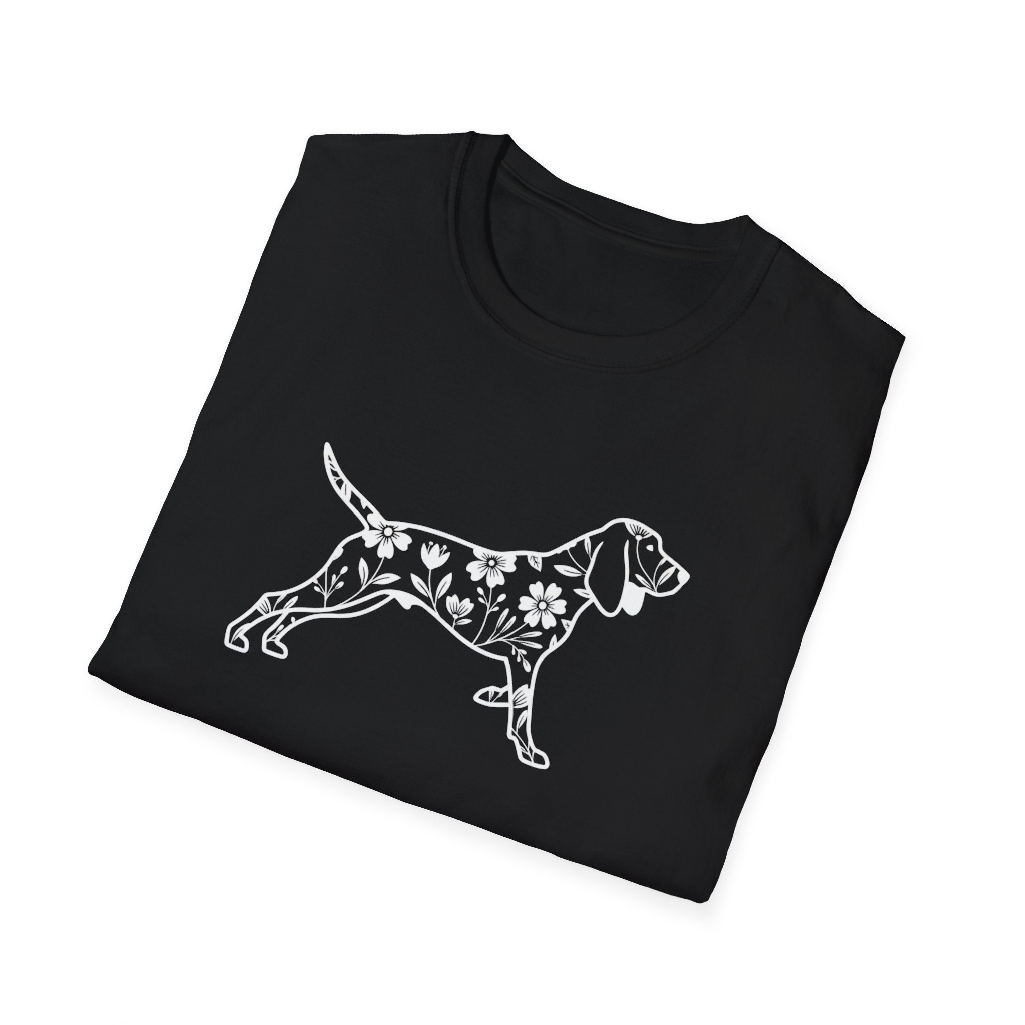 Flower Beagle T-Shirt