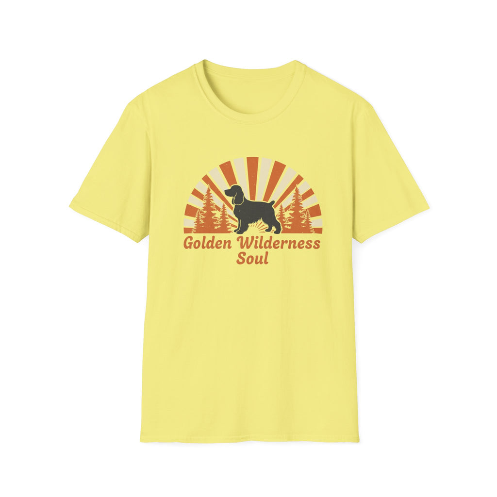 Golden Wilderness Soul Spaniel T-Shirt