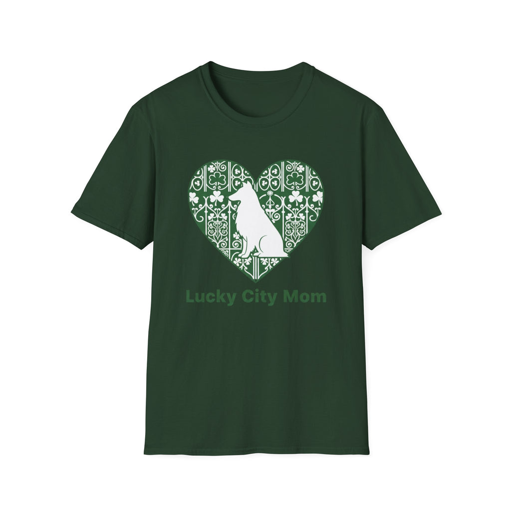 Lucky City Mom Sheltie T-Shirt