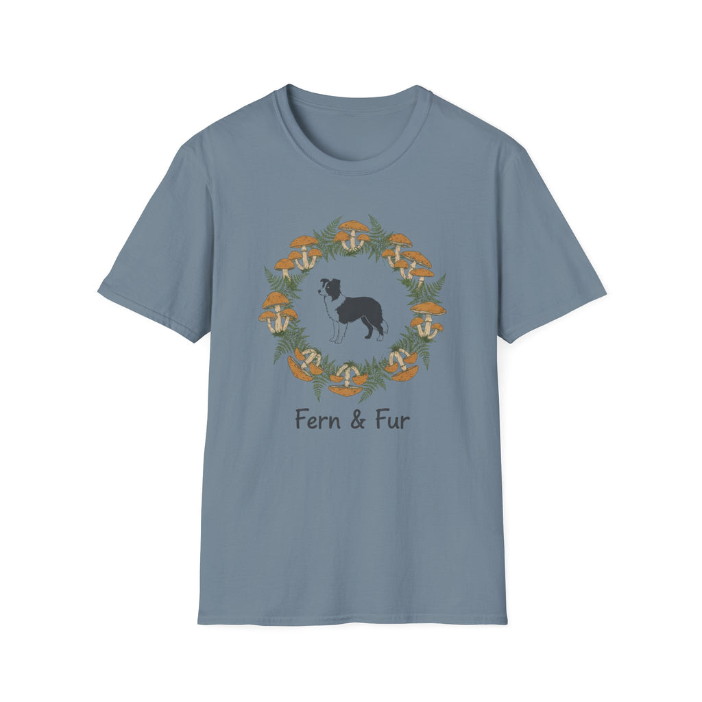 Fern and Fur Border Collie T-Shirt