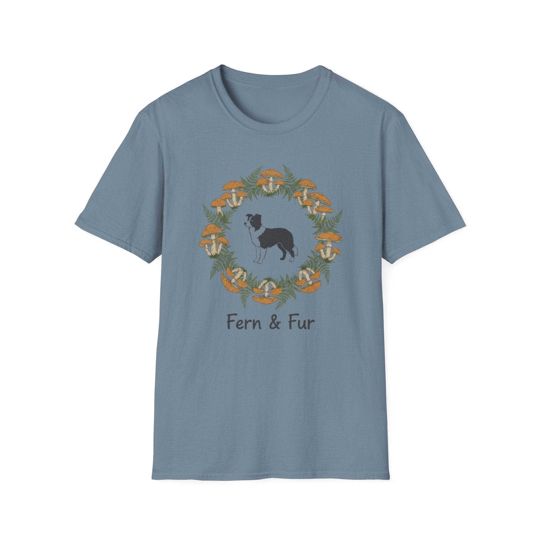 Fern and Fur Border Collie T-Shirt