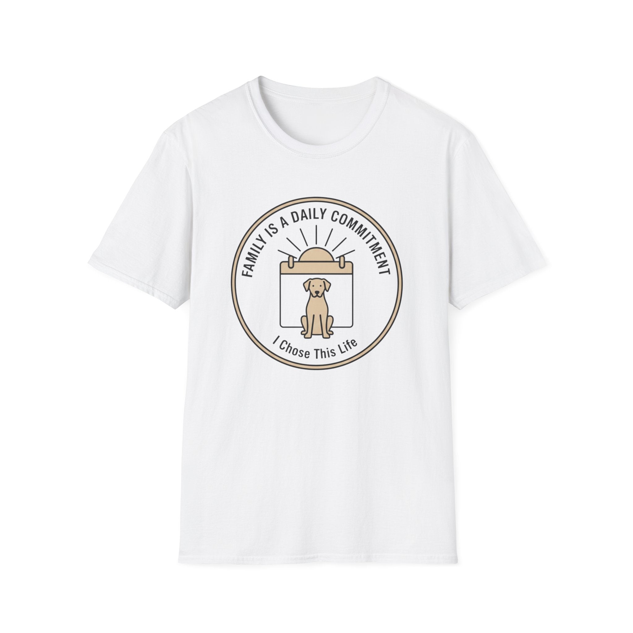 Family Is A Daily Commitment T-Shirt