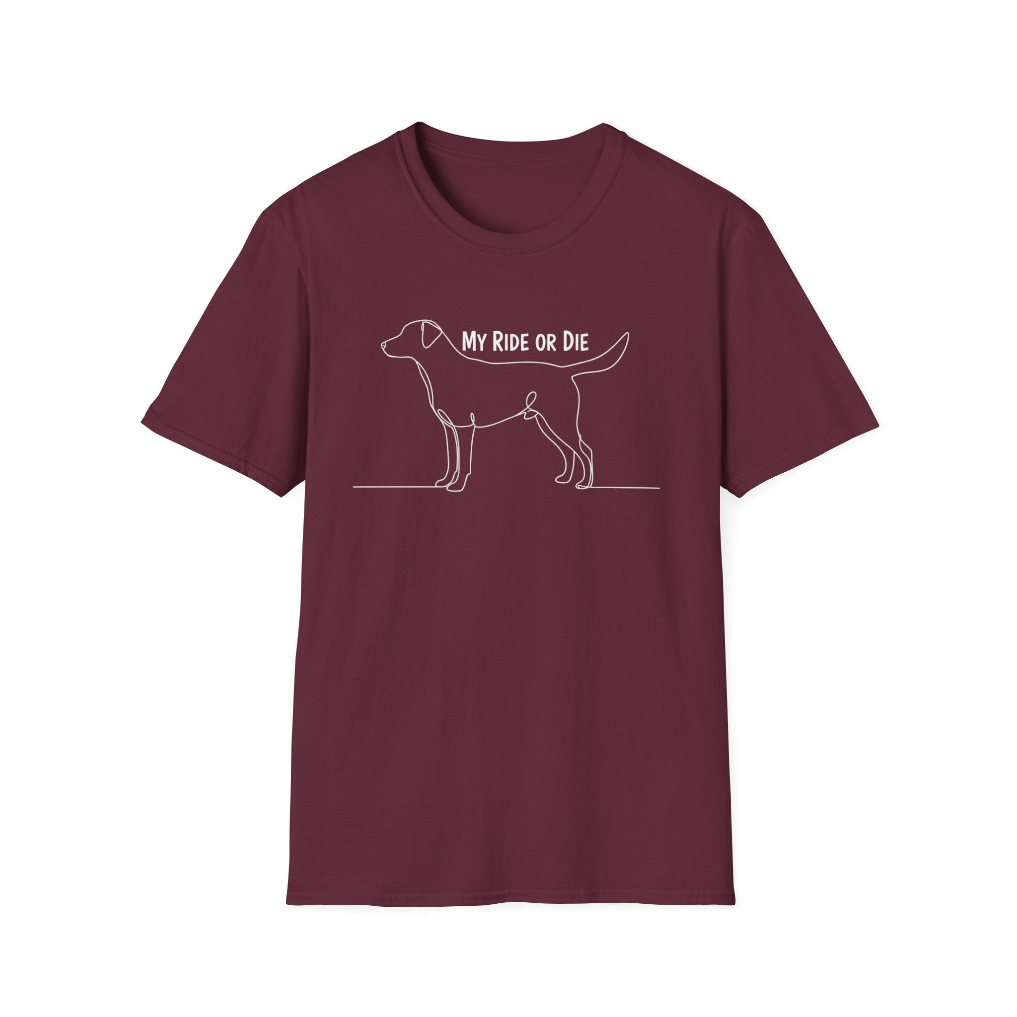 My Ride Or Die Labrador Retriever T-Shirt