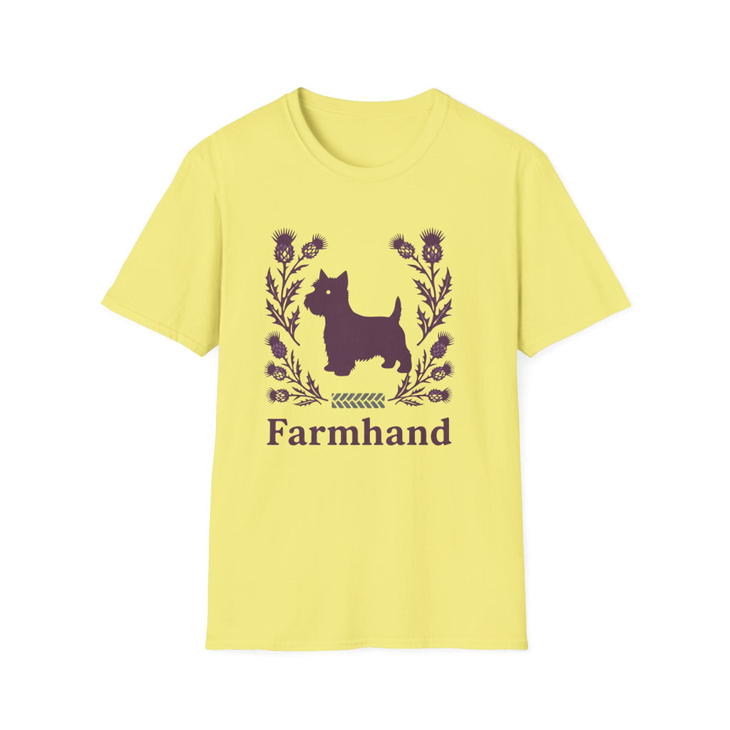Scottish Terrier Farmhand T-Shirt
