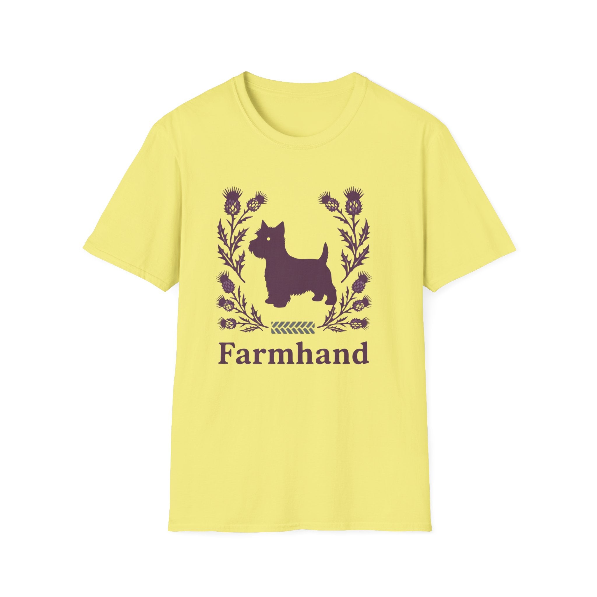 Scottish Terrier Farmhand T-Shirt