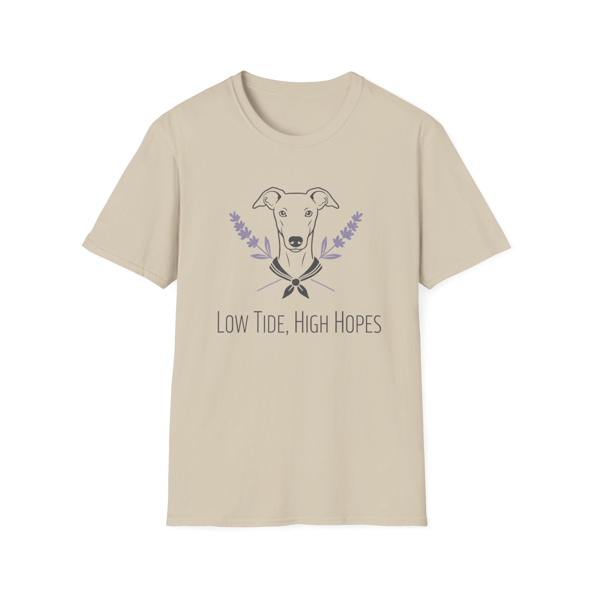 Low Tide.  High Hopes Greyhound T-Shirt