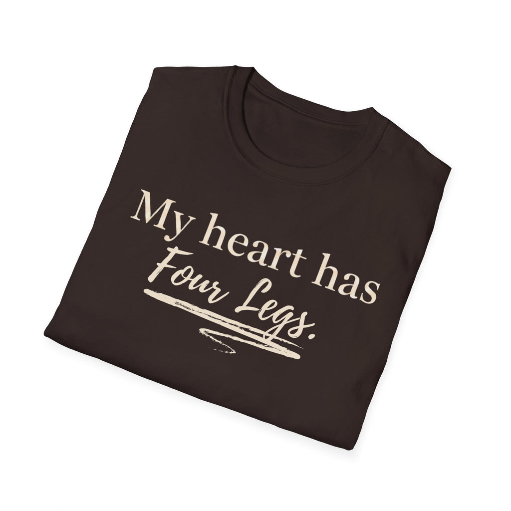 My Heart Has Four Legs T-Shirt