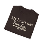 My Heart Has Four Legs T-Shirt