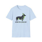 Geometric Good Boy Corgi T-Shirt