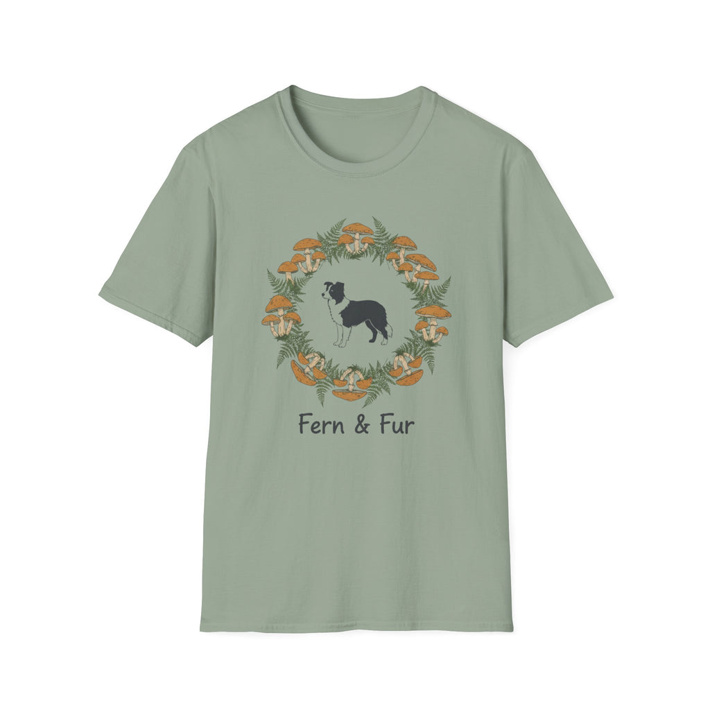 Fern and Fur Border Collie T-Shirt