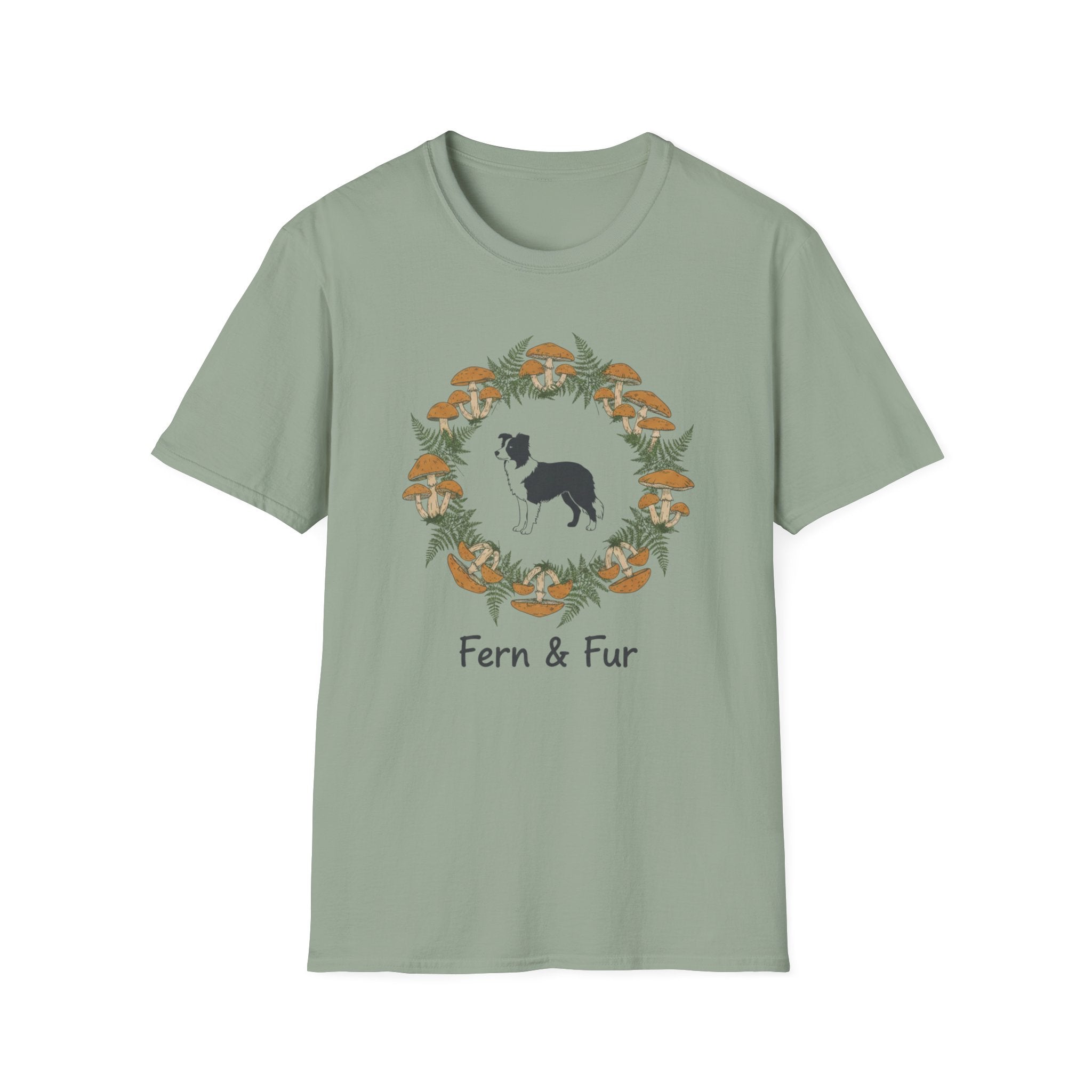 Fern and Fur Border Collie T-Shirt