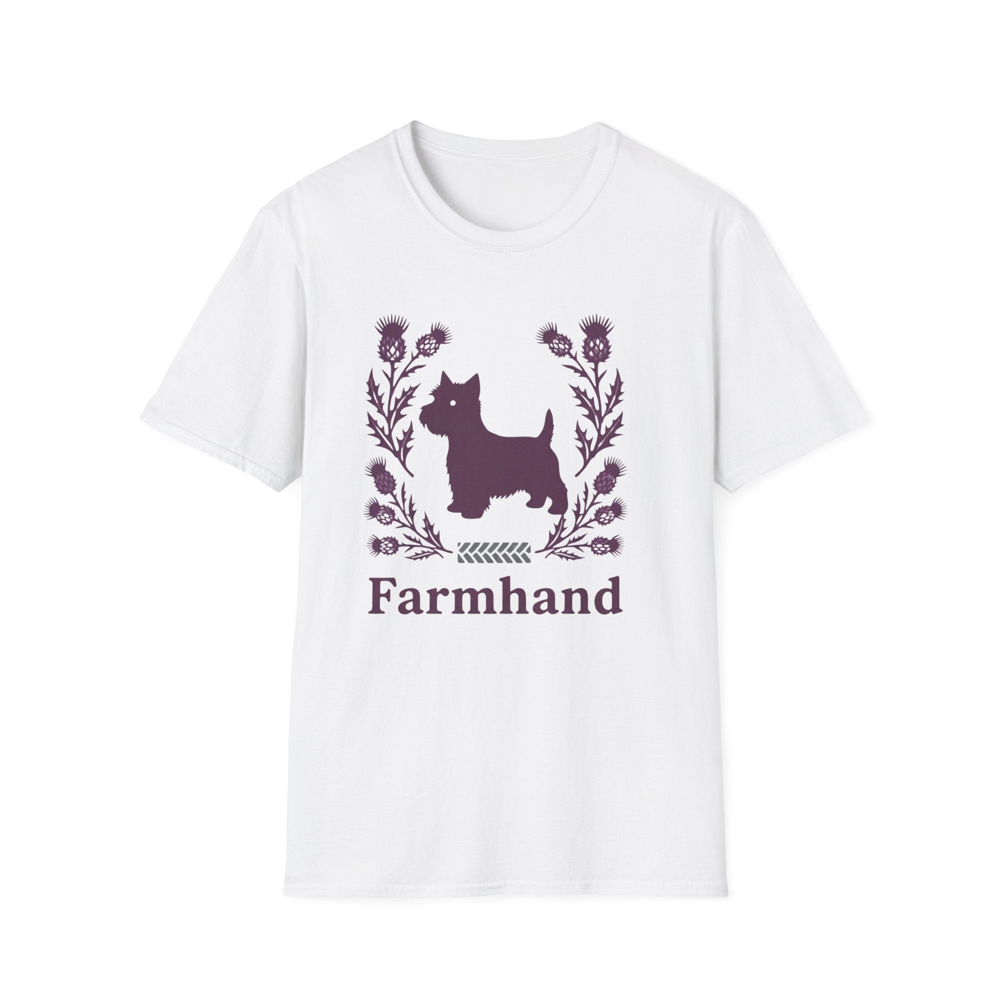 Scottish Terrier Farmhand T-Shirt