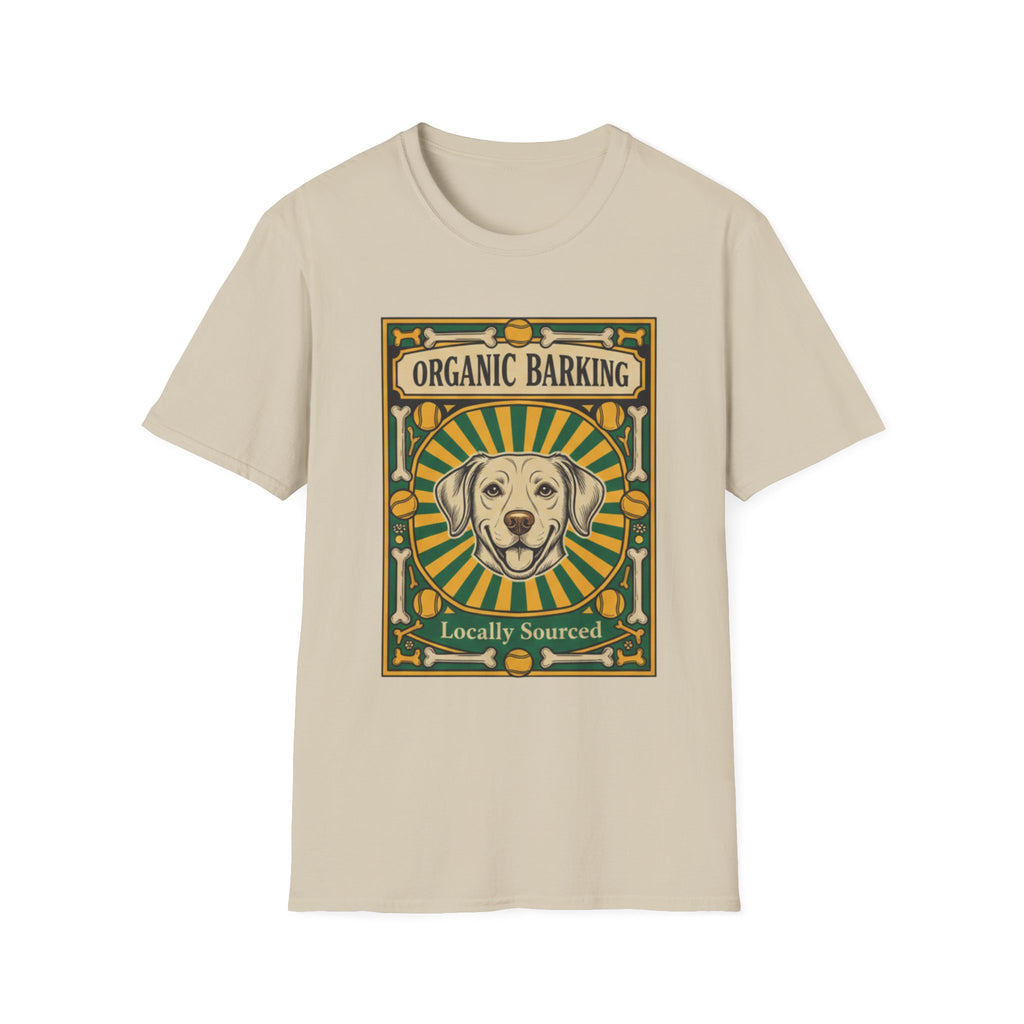 Organic Barking Labrador Retriever T-Shirt