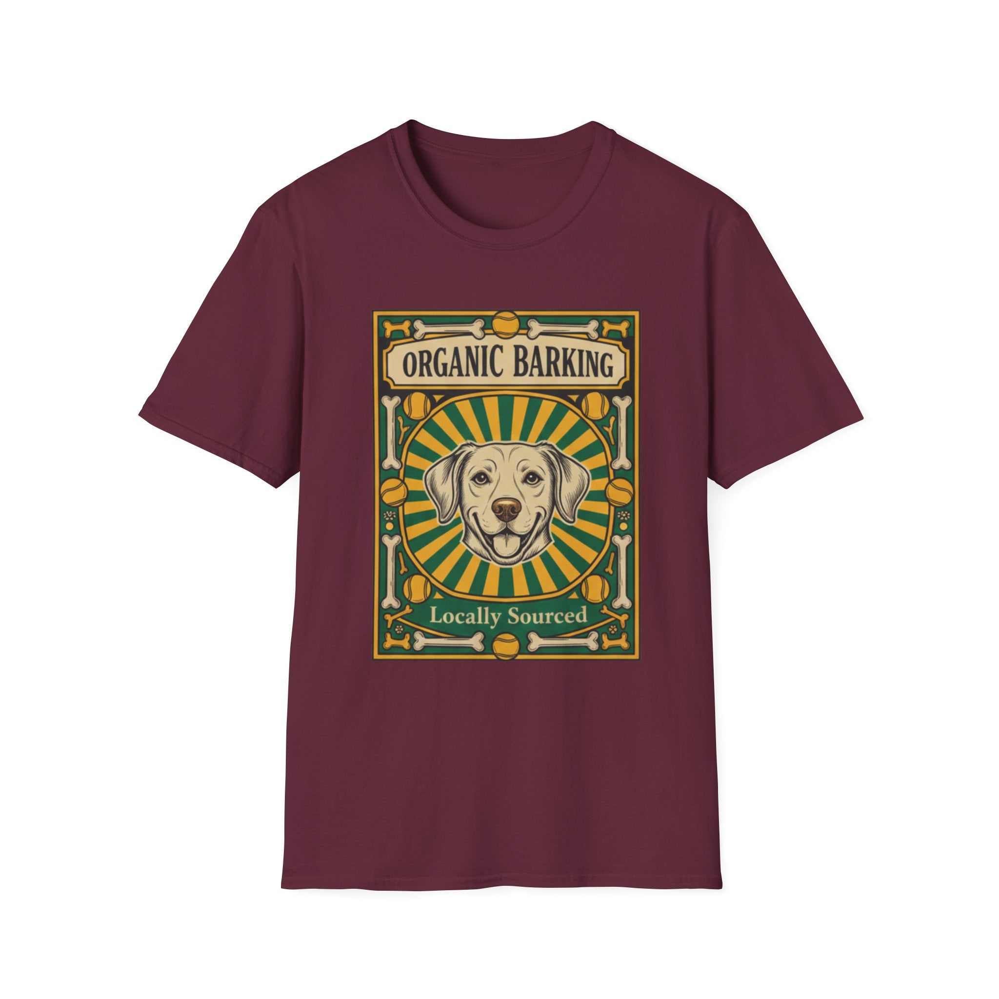 Organic Barking Labrador Retriever T-Shirt