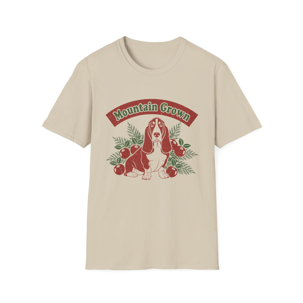 Mountain Grown Basset Hound T-Shirt