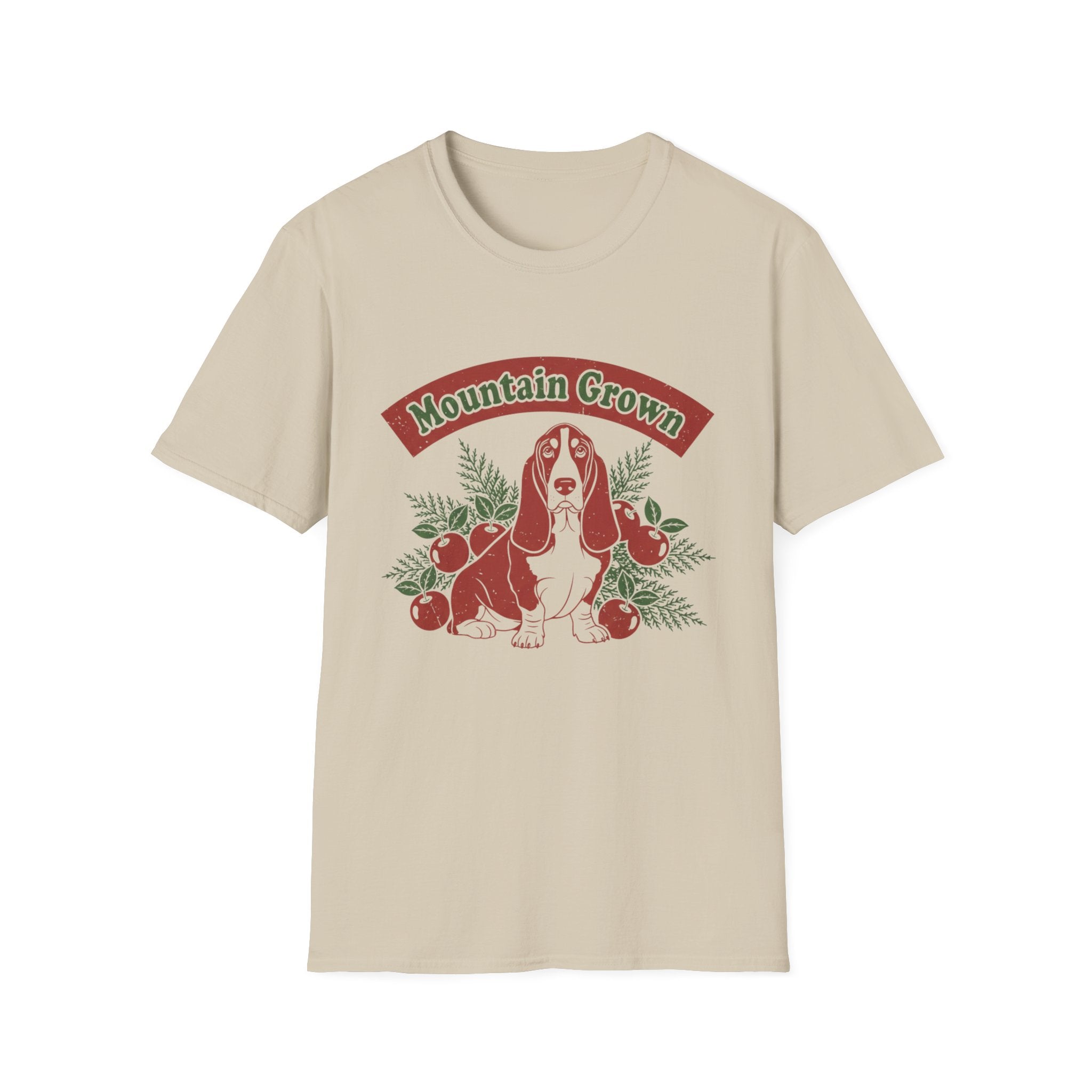 Mountain Grown Basset Hound T-Shirt