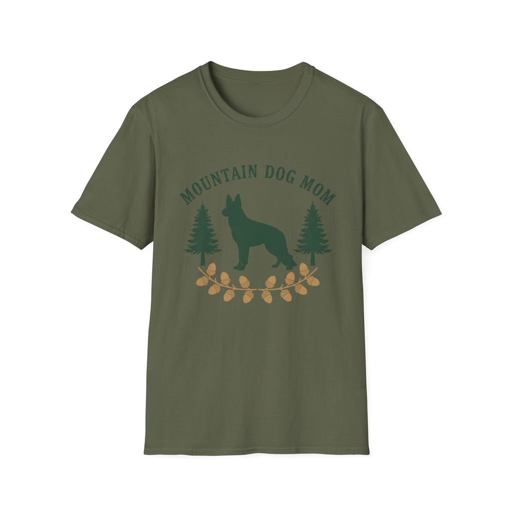 Mountain Dog Mom German Shepherd T-Shirt