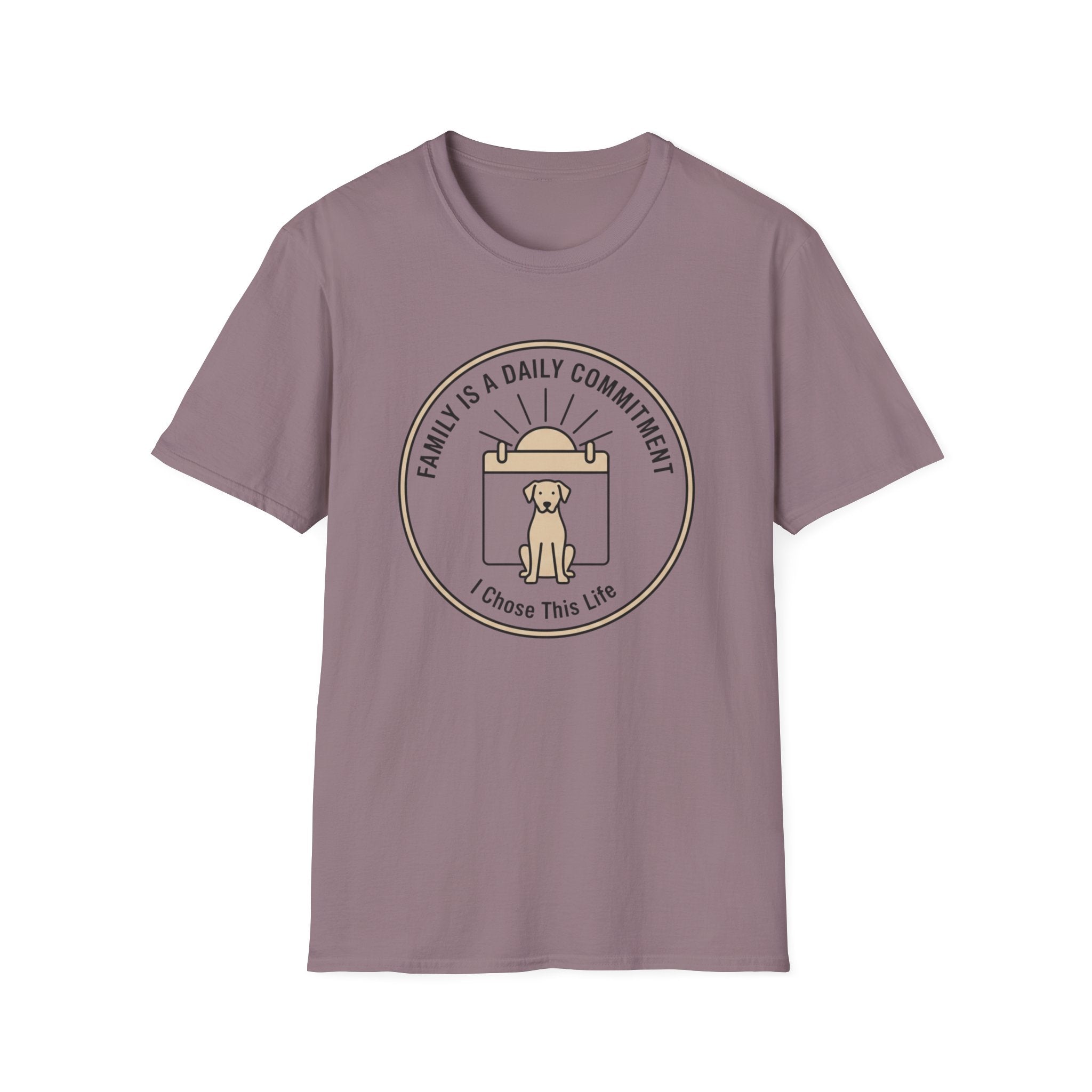 Family Is A Daily Commitment T-Shirt