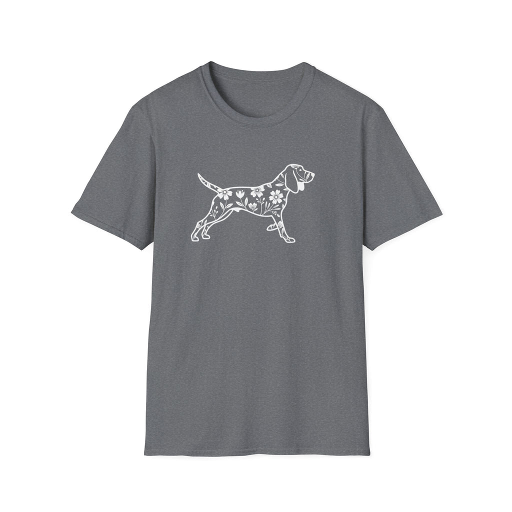 Flower Beagle T-Shirt