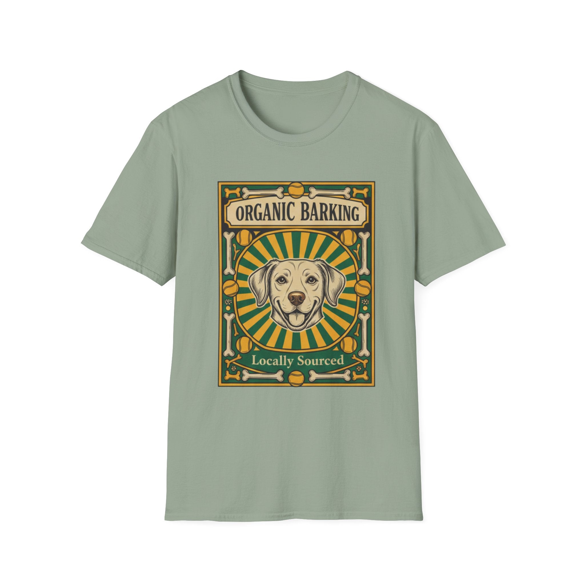 Organic Barking Labrador Retriever T-Shirt