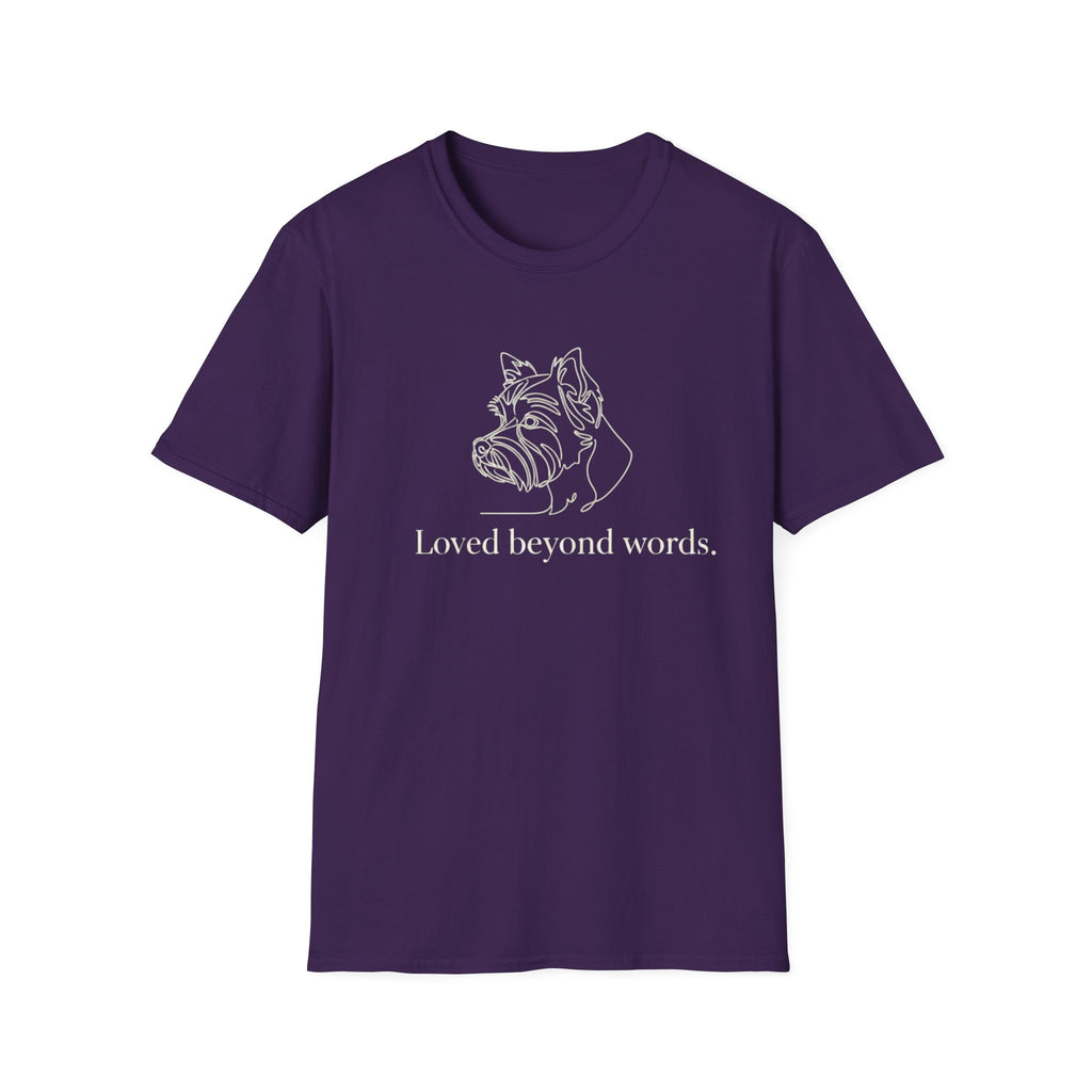 Loved Beyond Words Yorkshire Terrier T-Shirt