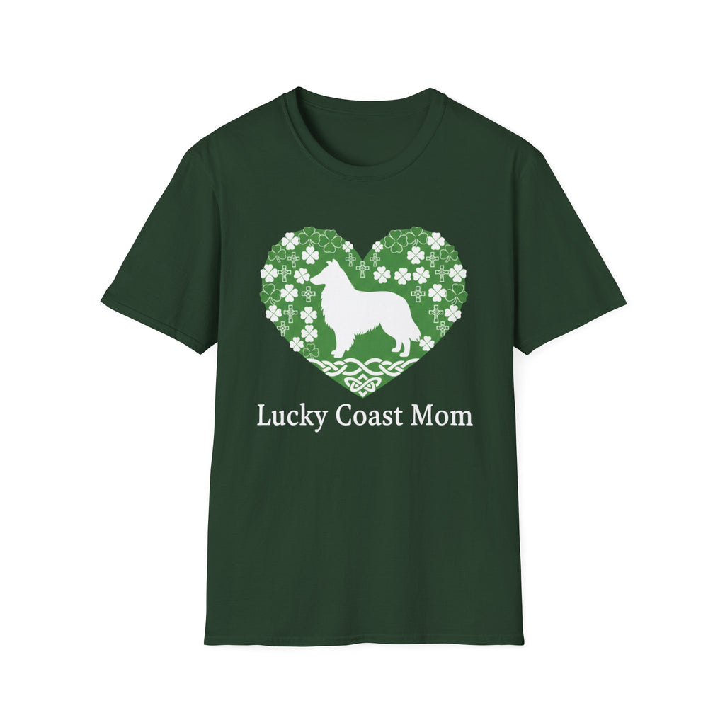 Lucky Coast Mom Sheltie T-Shirt