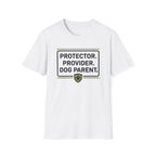Paw Print Protector. Provider. Dog Parent T-Shirt