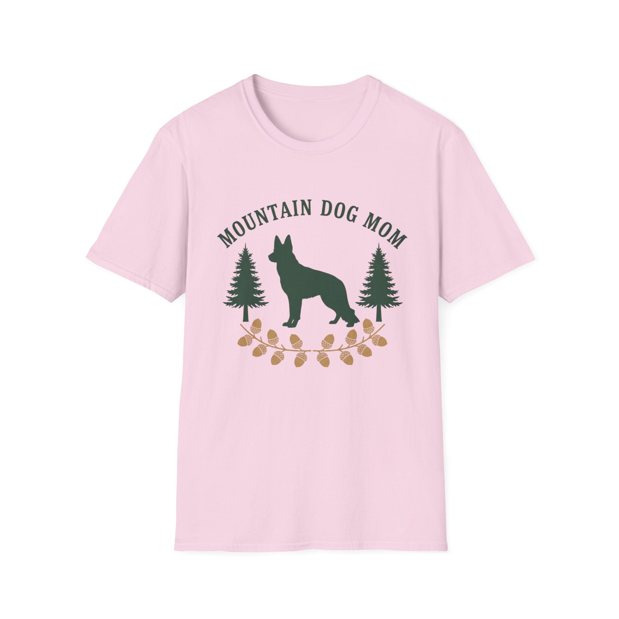 Mountain Dog Mom German Shepherd T-Shirt