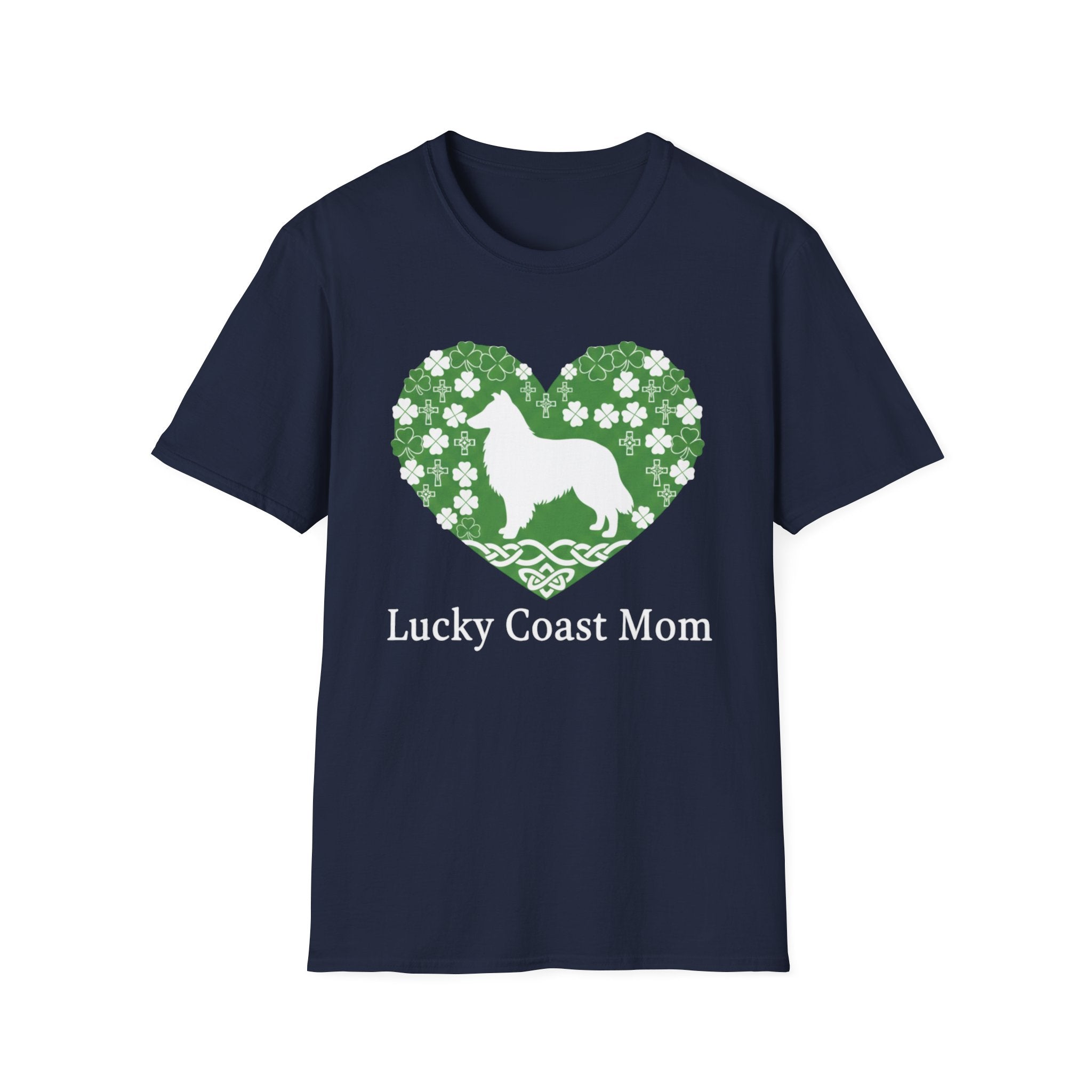 Lucky Coast Mom Sheltie T-Shirt