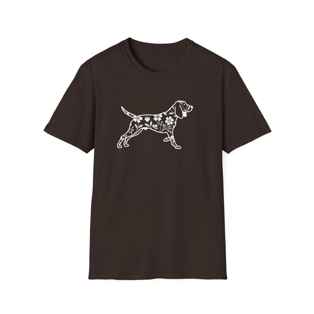 Flower Beagle T-Shirt
