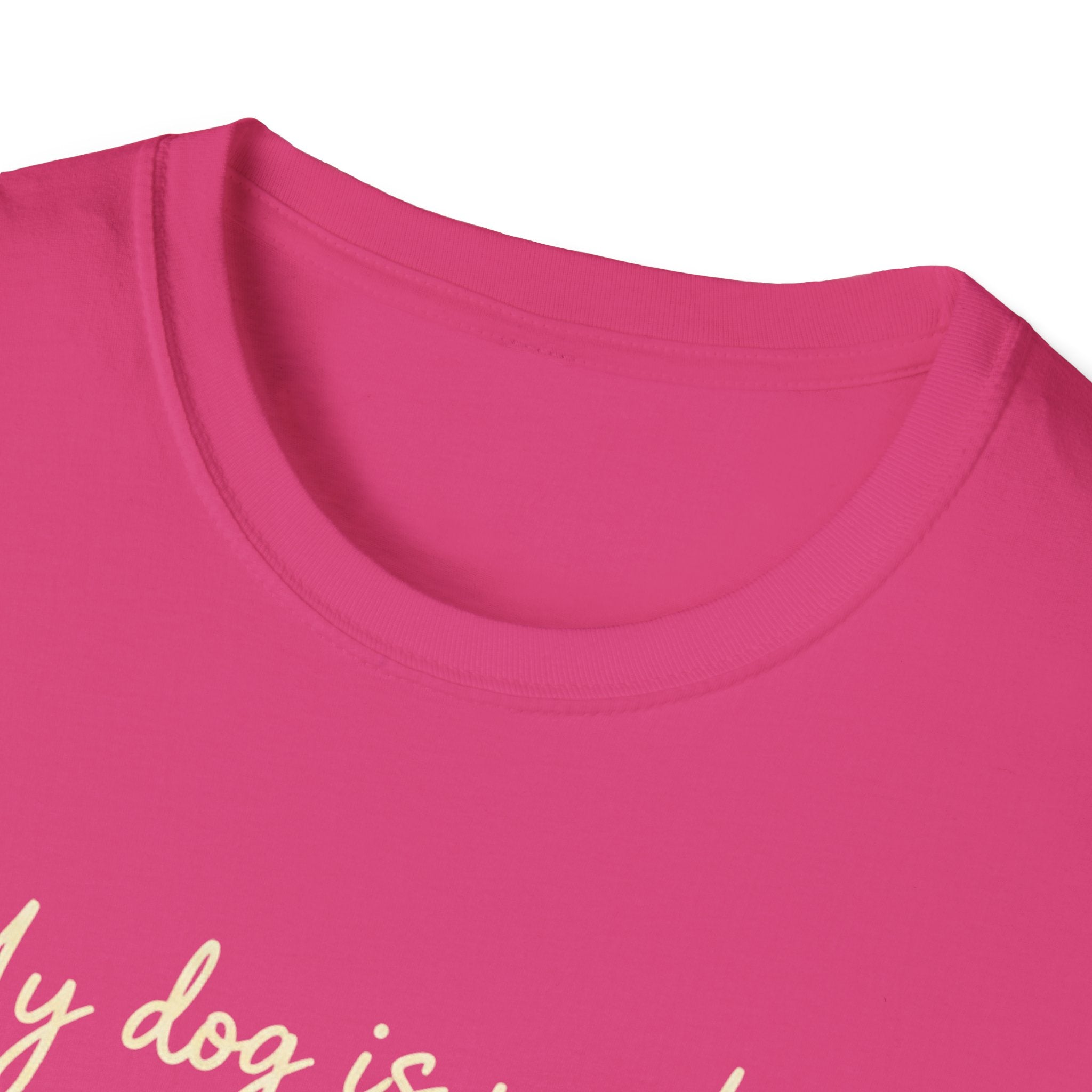 My Dog Is My Home Script T-Shirt