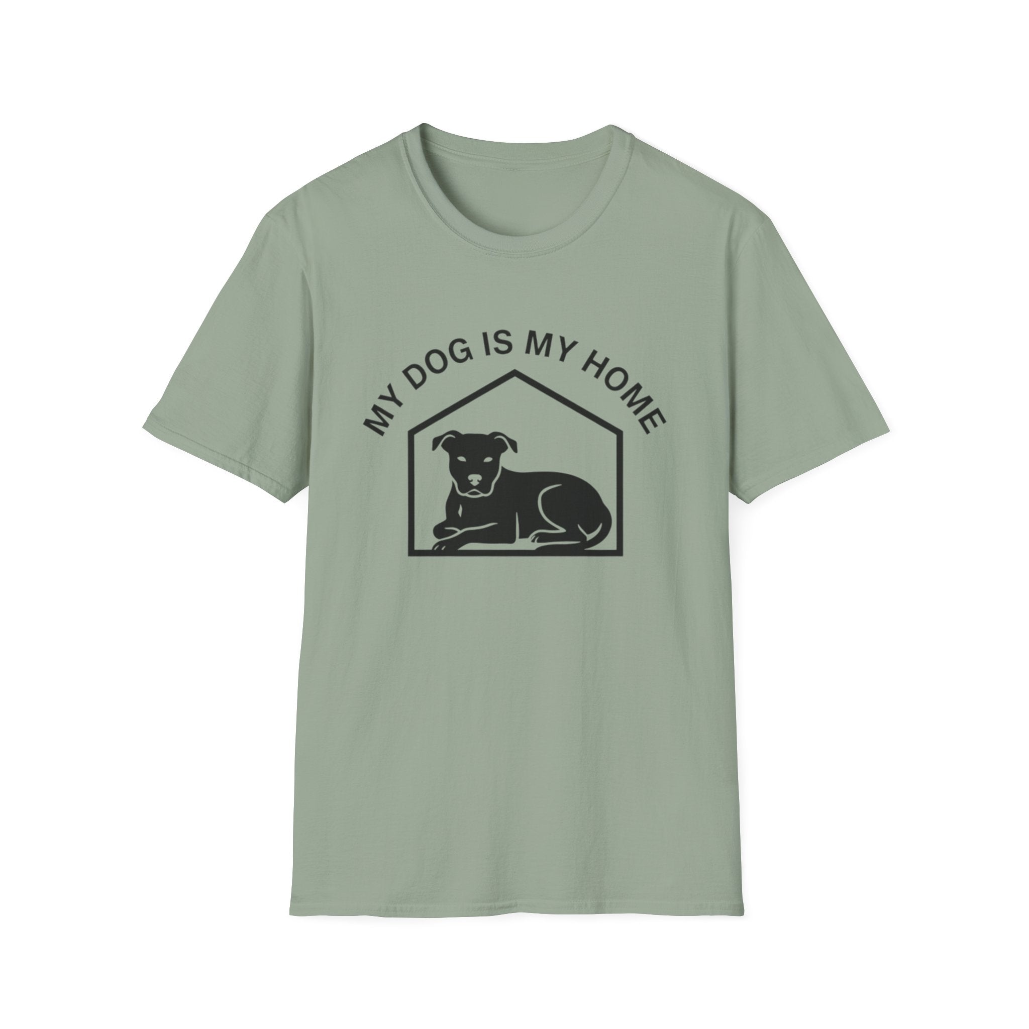My Dog Is My Home Pitbull T-Shirt