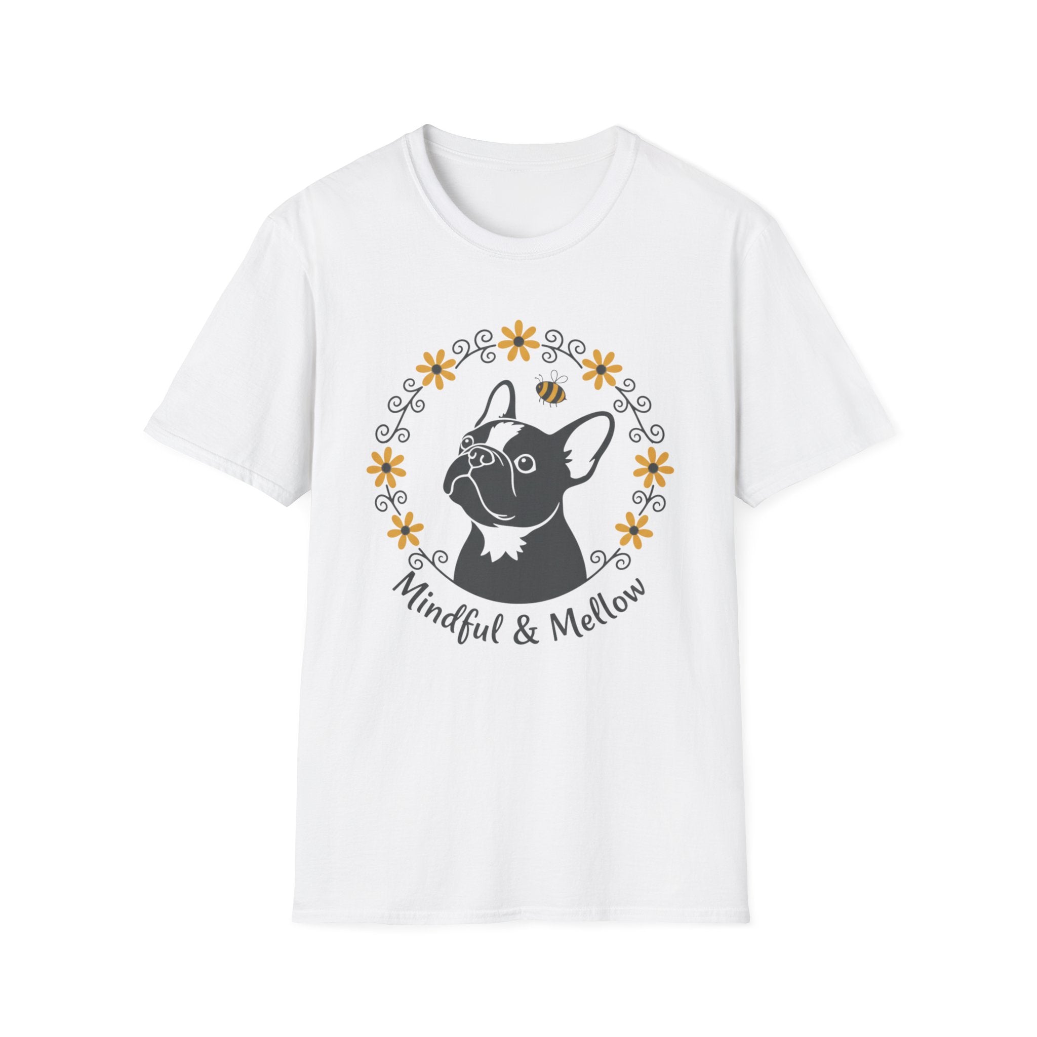 Mindful And Mellow French Bulldog T-Shirt