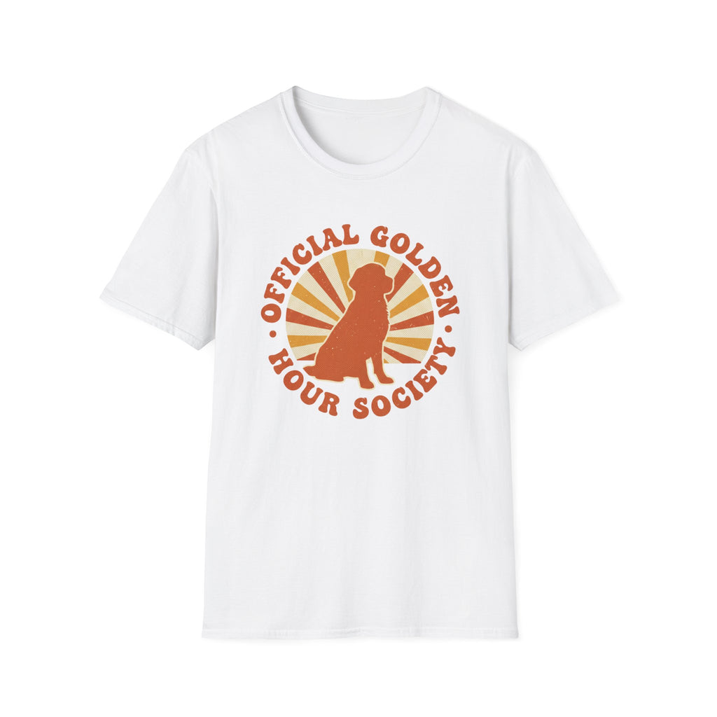 Official Golden Hour Society Golden Retriever T-Shirt