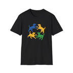 Four Dogs Playing T-Shirt