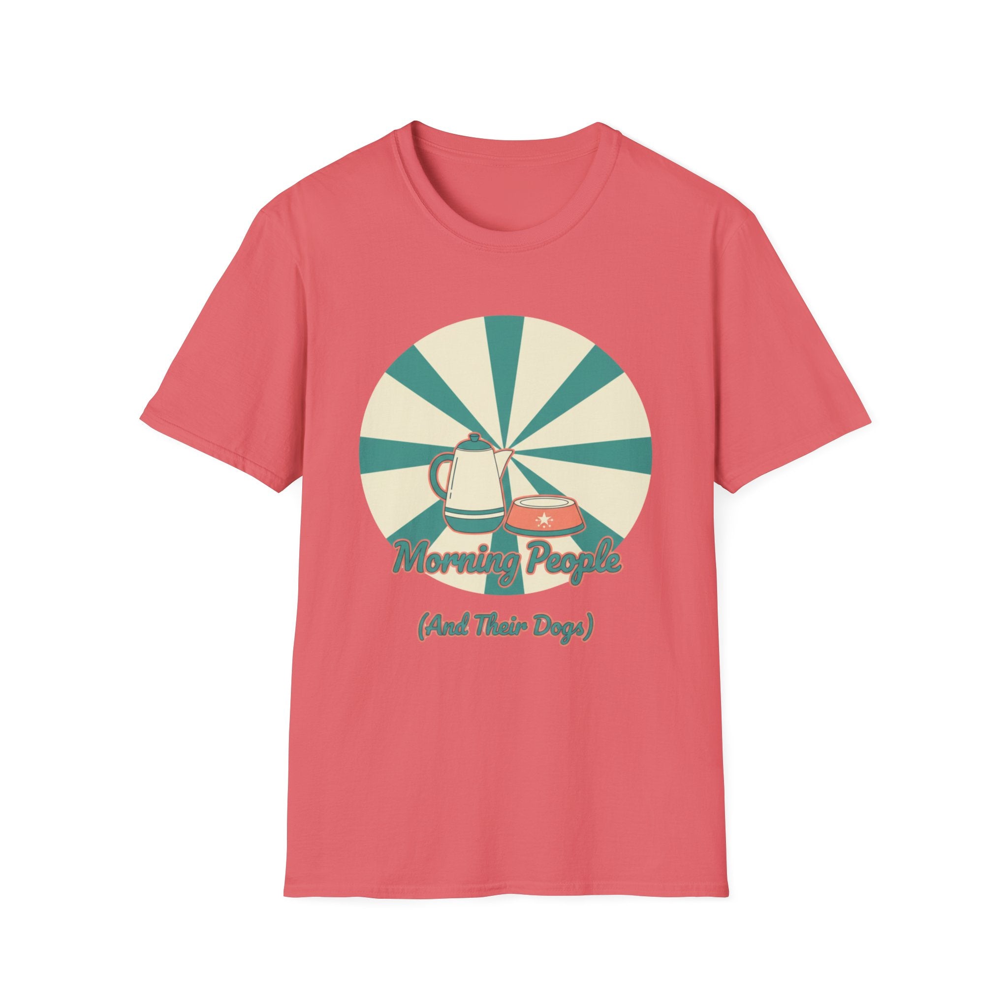 Morning People And Their Dogs T-Shirt