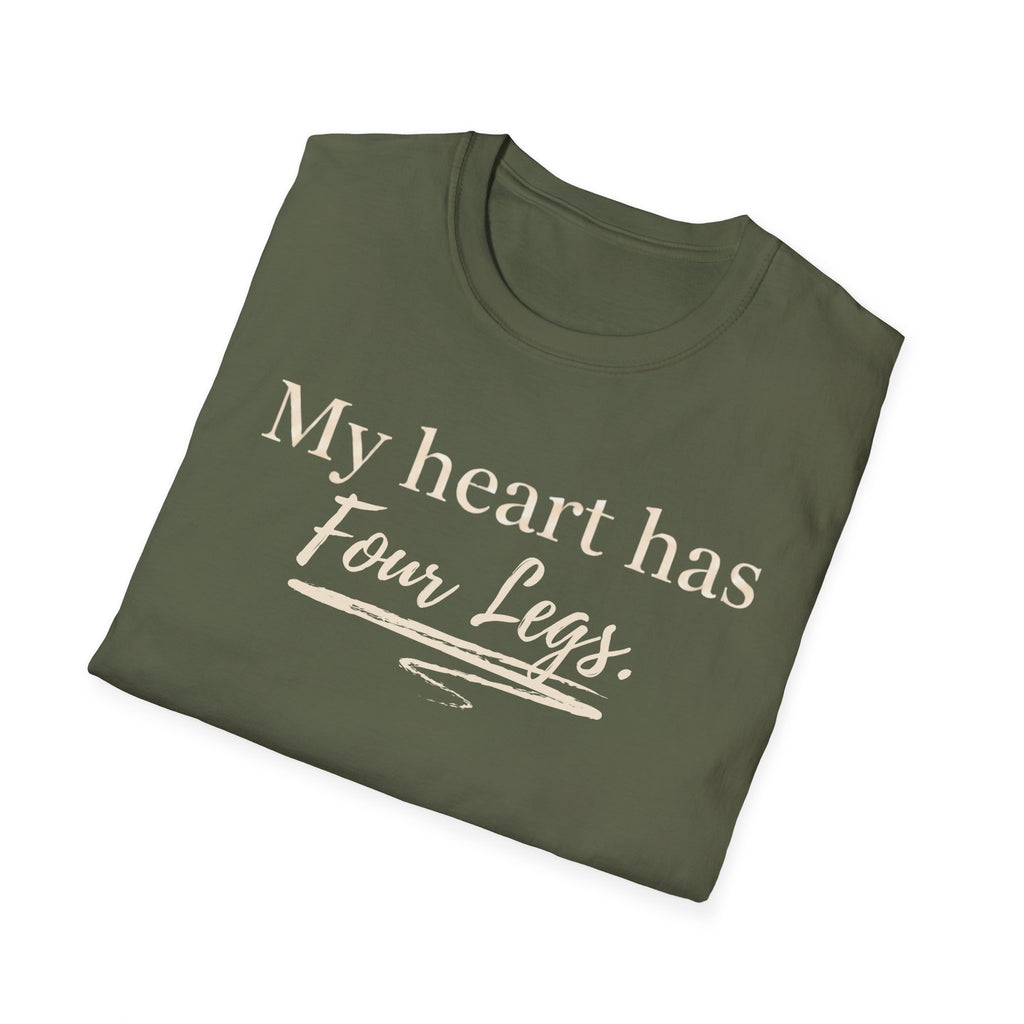 My Heart Has Four Legs T-Shirt