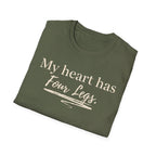 My Heart Has Four Legs T-Shirt