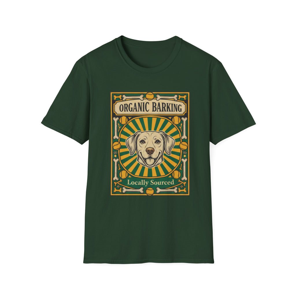 Organic Barking Labrador Retriever T-Shirt