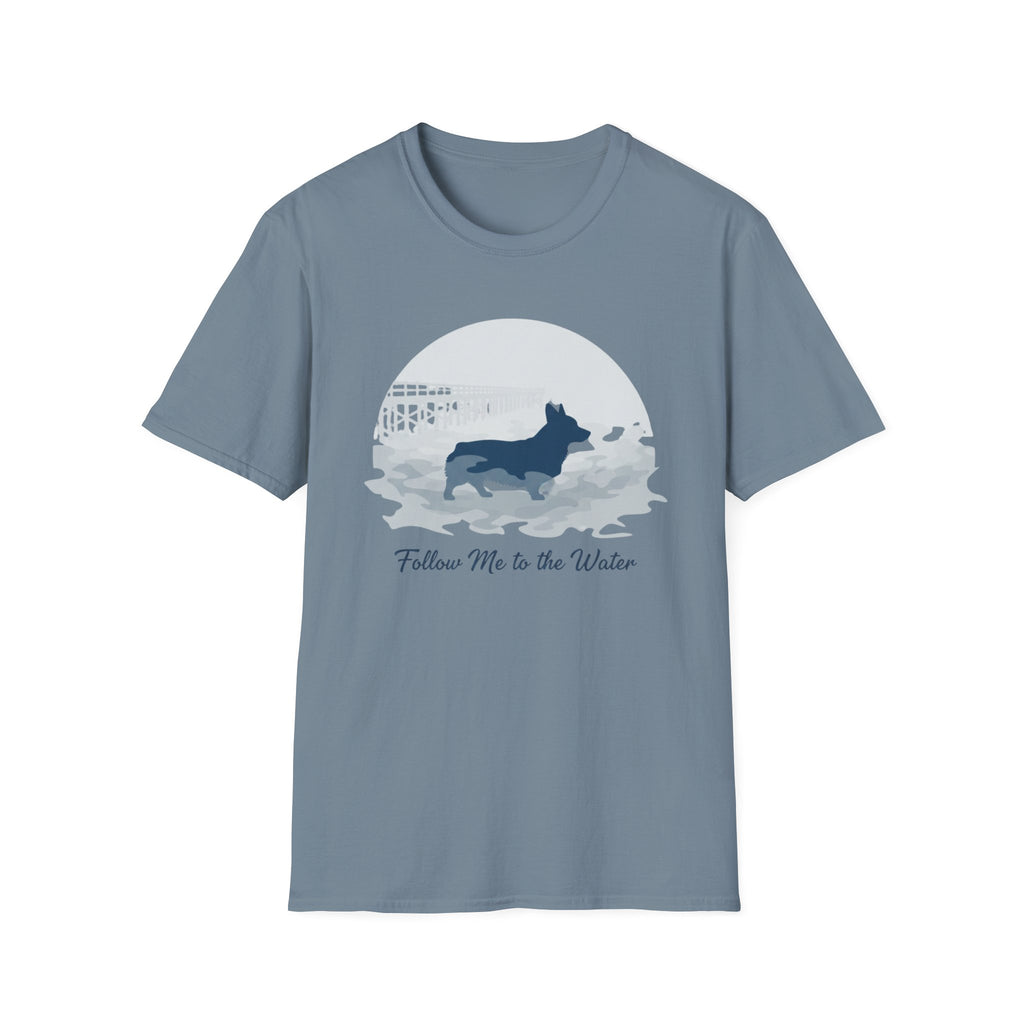 Follow Me To The Water Corgi T-Shirt