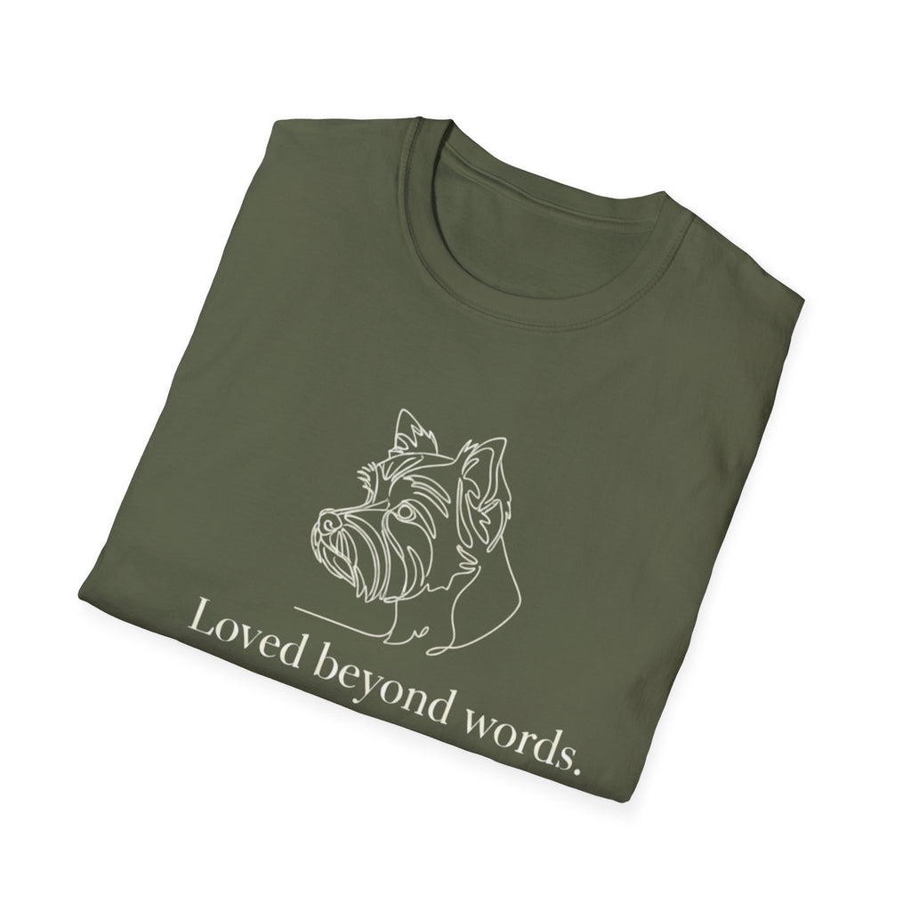 Loved Beyond Words Yorkshire Terrier T-Shirt