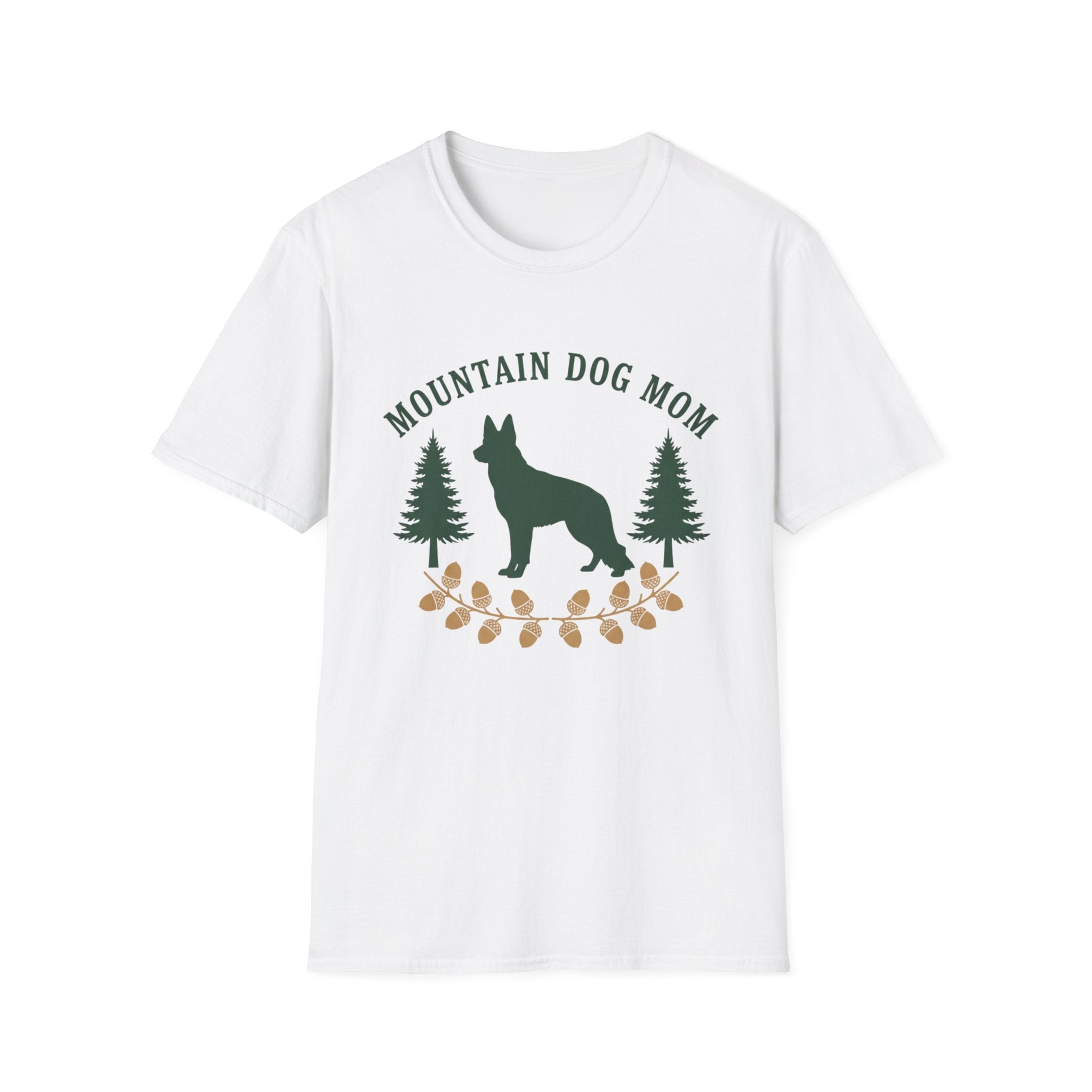 Mountain Dog Mom German Shepherd T-Shirt