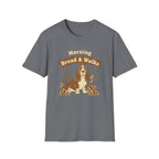 Morning Bread and Walks Basset Hound T-Shirt