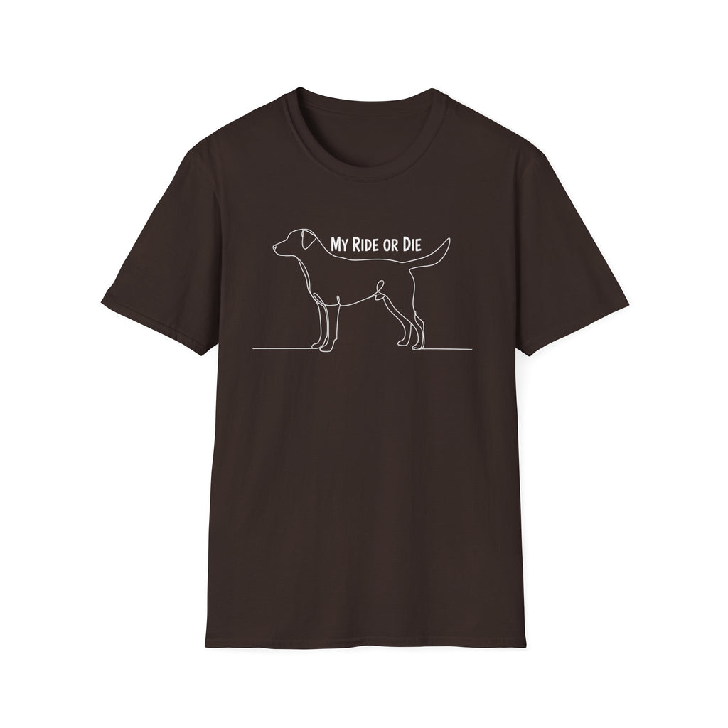 My Ride Or Die Labrador Retriever T-Shirt
